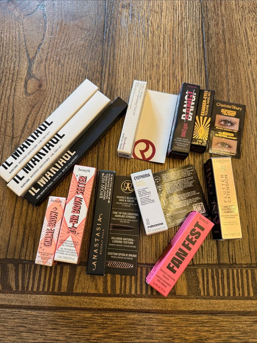 Assorted Beauty Makeup Lot with full size eyeliner and travel brow and mascara